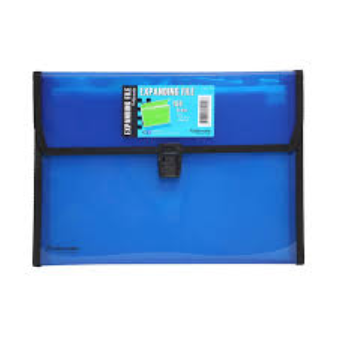 Foldermate Executive Folder A4 Blue Bx=12 FE-1010-BE